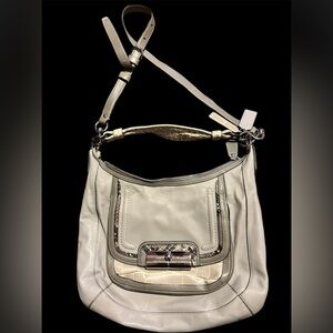 Coach Grey Shoulder Bag